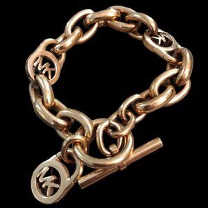 Michael Kors Rose Gold Chain Bracelet